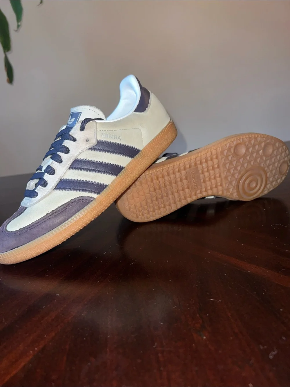 Adidas Samba OG Grey/ Purple